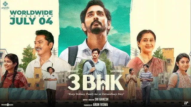 3BHK Hindi Dubbed Movie (2025) Download Link – 1080px | 720px | 480px